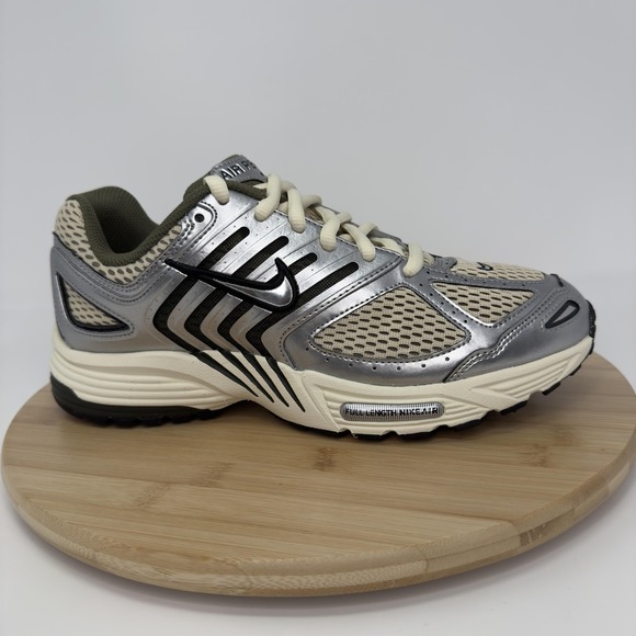 Nike Shoes Mens Size 9 Metallic Silver Khaki Air Pegasus 2005 Running HV5748-234 - Picture 1 of 12